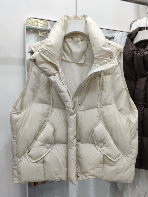 Стильна дута жилетка puffer vest  -  Зображення 2
