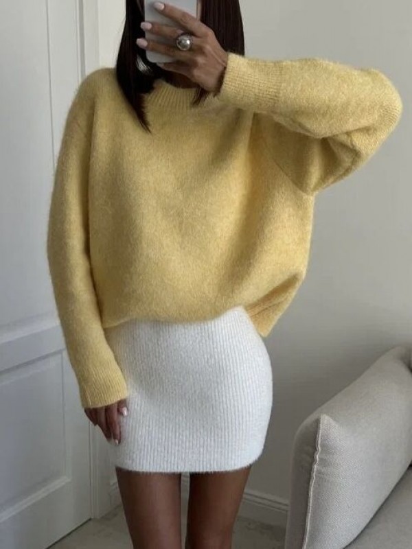 Свитер из шерстяной пряжи soft wool sweater  - Изображение 2