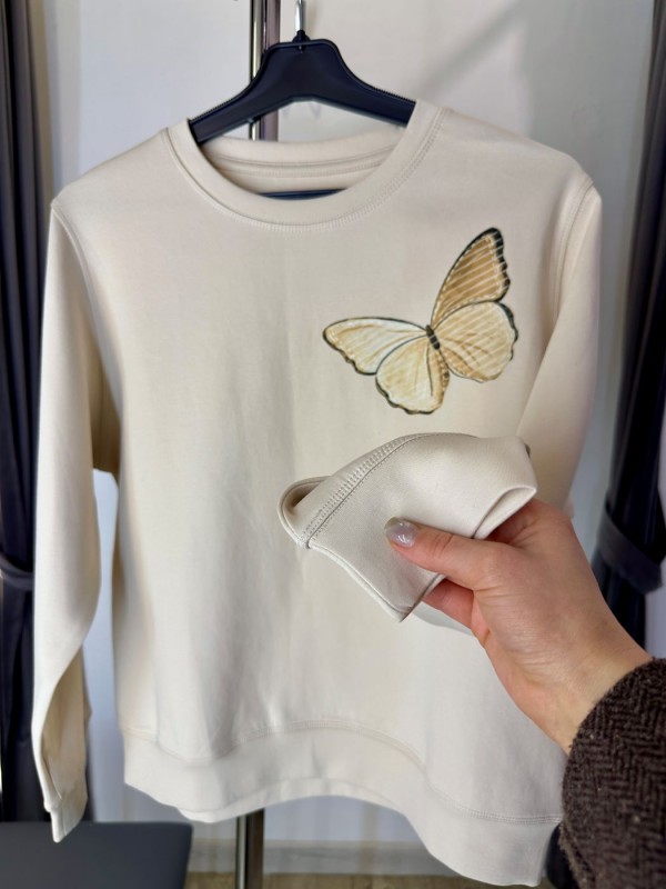 Стильный свитшот Butterfly