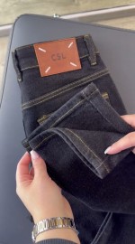 Джинсы slim из эластичного денима anti-fading touch
