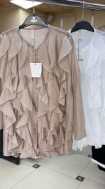 Легкая блуза с рюшами ruffled blouse