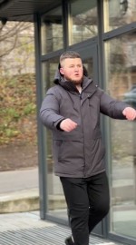 Куртка зимняя удлиненная без прошивки
