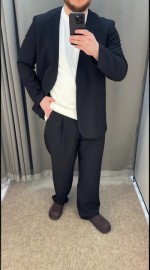 Стильний чоловічий піджак прямого крою casual style
