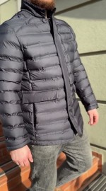 Куртка класичного крою з коміром-стійкою soldered classic