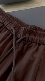 Легкие мужские трендовые шорты из натуральной ткани summer browns