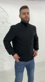 Бомбер утепленный базовый на змейке