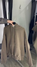 Чоловіче худі вільного крою з декоративними швами textured details