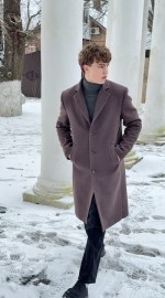 Пальто удлиненное из мягкой шерсти timeless-soft-coat