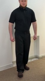 Универсальные мужские брюки свободного и прямого кроя stylish pants