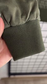 Хлопковый бомбер утепленный major flight jacket