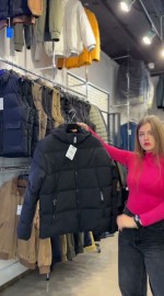 Зимняя куртка в стиле оверсайз rains-puff