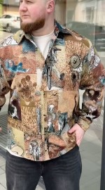 Рубашка гобеленовая с художественным изображением  Van Gogh images