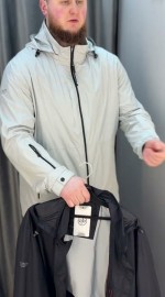 Мужская ветровка с капюшоном premium windbreaker