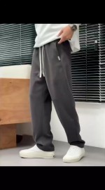 Базовые спортивные штаны прямого силуэта с шнурком straight fit