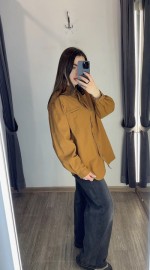 Стильная рубашка с карманом