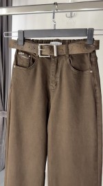 Стильные широкие джинсы wide leg