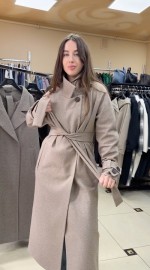 Довге кашемірове пальто long cashmere coat